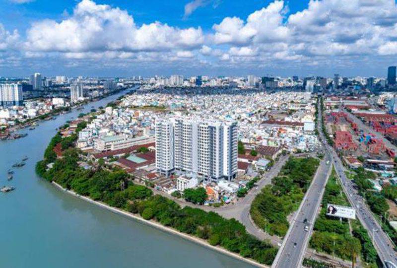 Nice apartment for rent in Saigon Viet Nam Riva Park building District 4