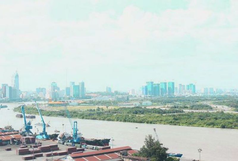 Nice apartment for rent in Saigon Viet Nam Riva Park building District 4