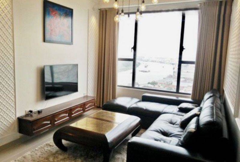Luxurious apartment for lease in district 4 Ho Chi Minh city The Tresor flat