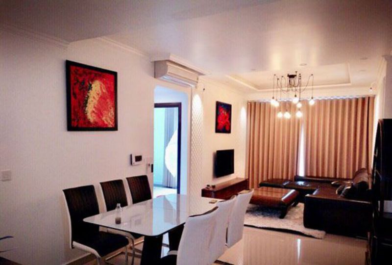 Luxurious apartment for lease in district 4 Ho Chi Minh city The Tresor flat