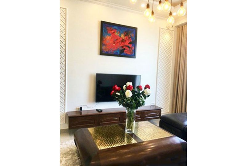 Luxurious apartment for lease in district 4 Ho Chi Minh city The Tresor flat