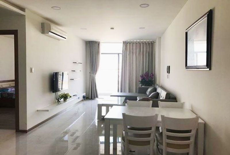 Apartment for rent in district 4 Riva Park building Nguyen Tat Thanh street
