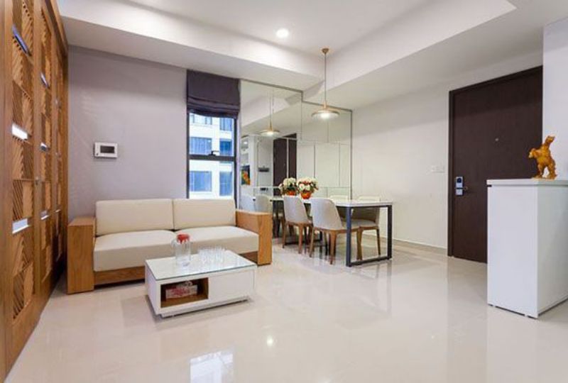 Apartment for rent on Ben Van Don street Ho Chi Minh city - The Tresor Dist 4