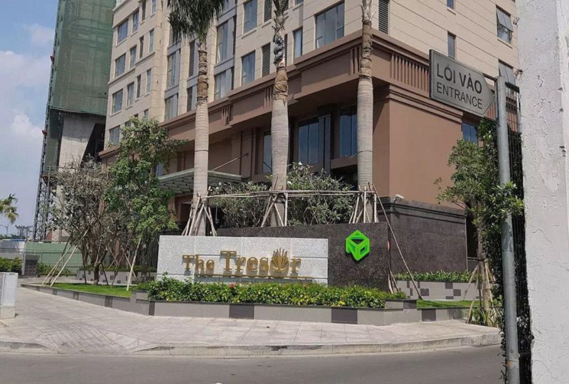 Apartment for rent on Ben Van Don street Ho Chi Minh city - The Tresor Dist 4