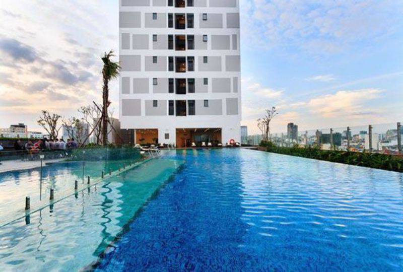 Officetel apartment for rent in district 4 Ben Van Don street River Gate Flat