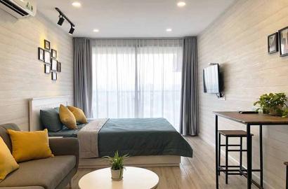 Studio apartment for rent on Millennium Apartment District 4 Saigon