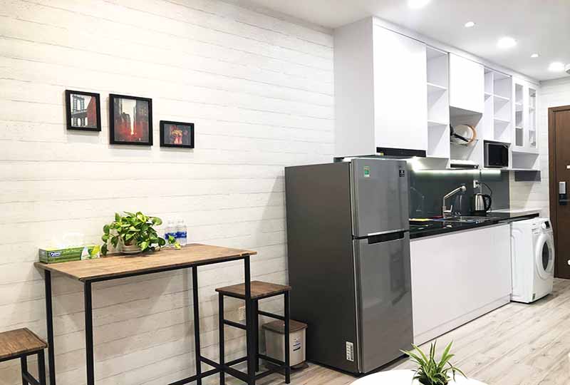 Studio apartment for rent on Millennium Apartment District 4 Saigon