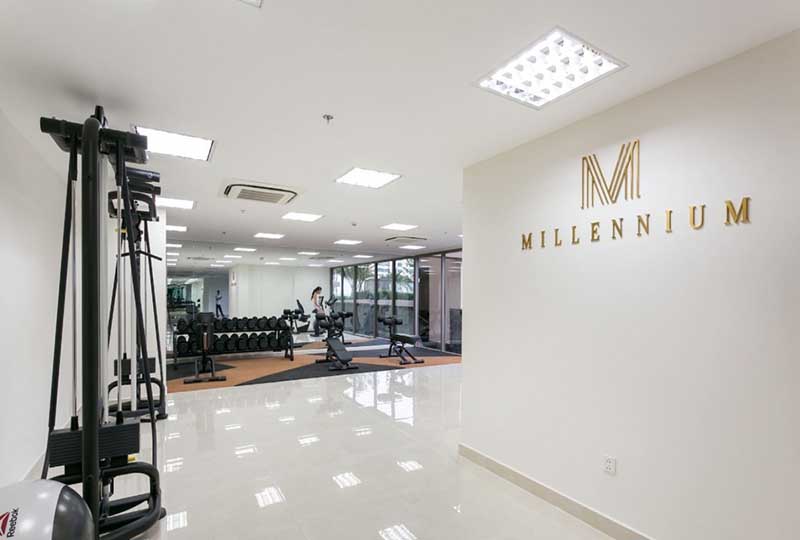 Studio apartment for rent on Millennium Apartment District 4 Saigon
