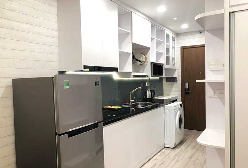 Studio apartment for rent on Millennium Apartment District 4 Saigon