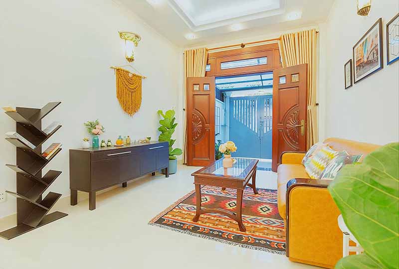 Nice House for rent in Thao Dien District 2 with Oakwood furniture