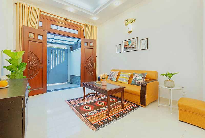 Nice House for rent in Thao Dien District 2 with Oakwood furniture