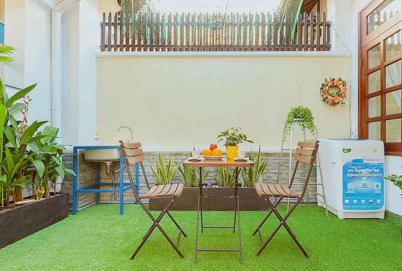 Nice House for rent in Thao Dien District 2 with Oakwood furniture