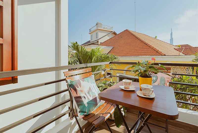 Nice House for rent in Thao Dien District 2 with Oakwood furniture