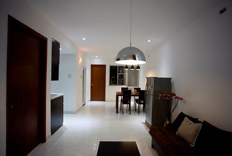 Van Do apartment for rent on Ben Van Don street District 4 .