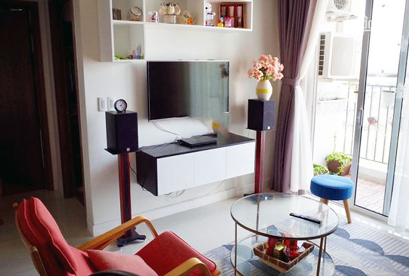 Two bedroom apartment in Galaxy 9 Nguyen Khoai street district 4 for rent