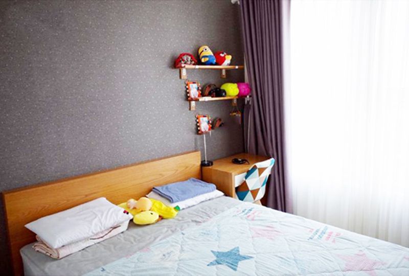 Two bedroom apartment in Galaxy 9 Nguyen Khoai street district 4 for rent
