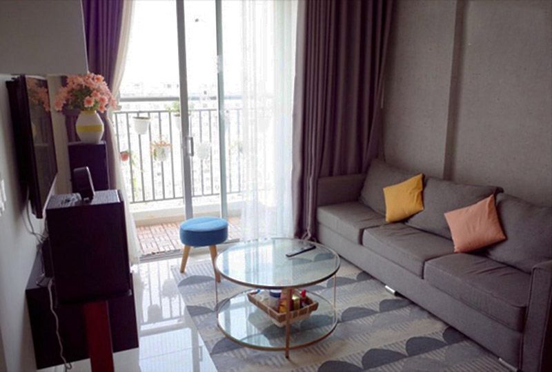 Two bedroom apartment in Galaxy 9 Nguyen Khoai street district 4 for rent