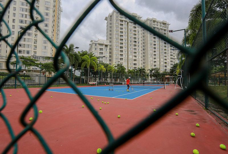 Three bedroom apartment in Riverside Residence district 7 for rent
