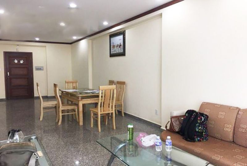 Two bedroom apartment  in Hoang Anh Thanh Binh district for rent