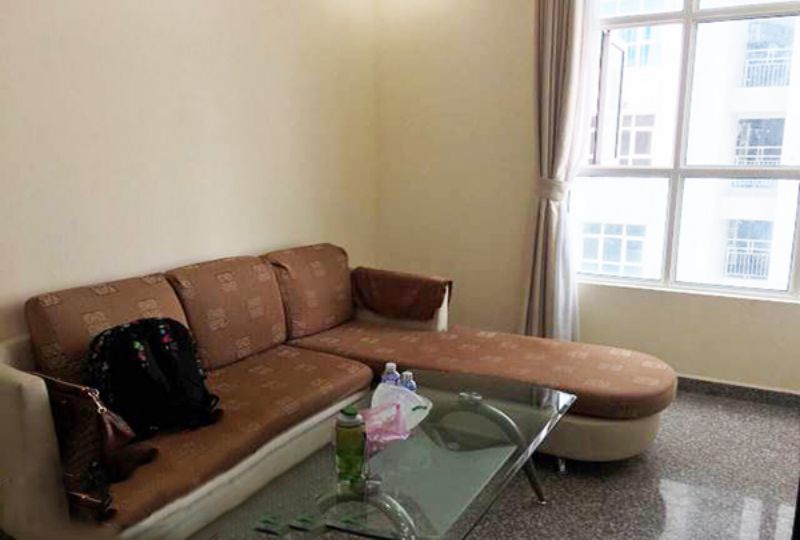 Two bedroom apartment  in Hoang Anh Thanh Binh district for rent