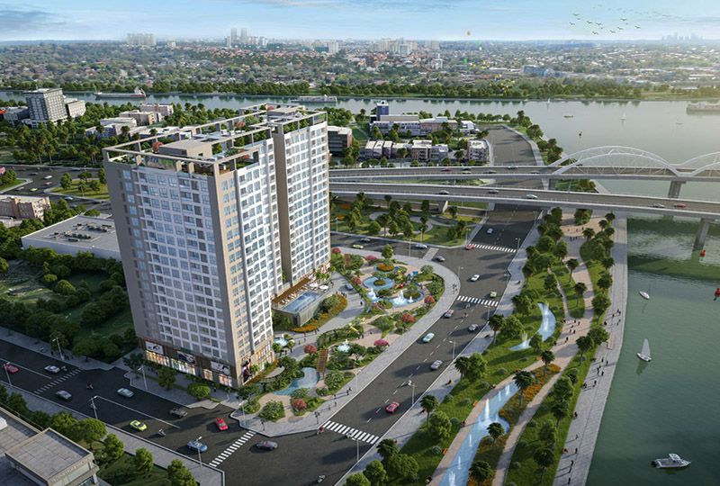 2 bedroom apartment for rent on Riva Park  Nguyen Tat Thanh st  District 4