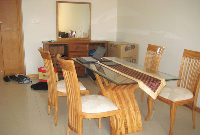 Two bedroom apartment for lease on Saigon Pearl, Binh Thanh District . Just 5 minutes to district 1.