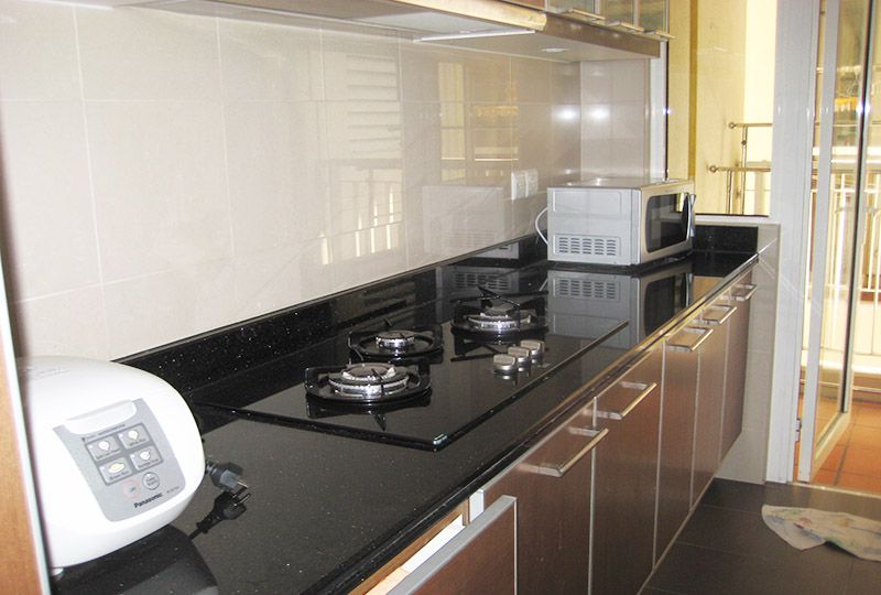 Two bedroom apartment for lease on Saigon Pearl, Binh Thanh District . Just 5 minutes to district 1.