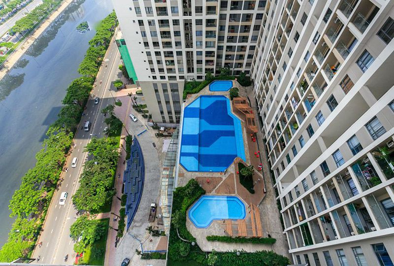 Nice apartment for lease in The Gold View apartment district 4