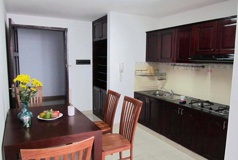 One bedroom apartment for rent in Screc Tower building Truong Sa street District 3