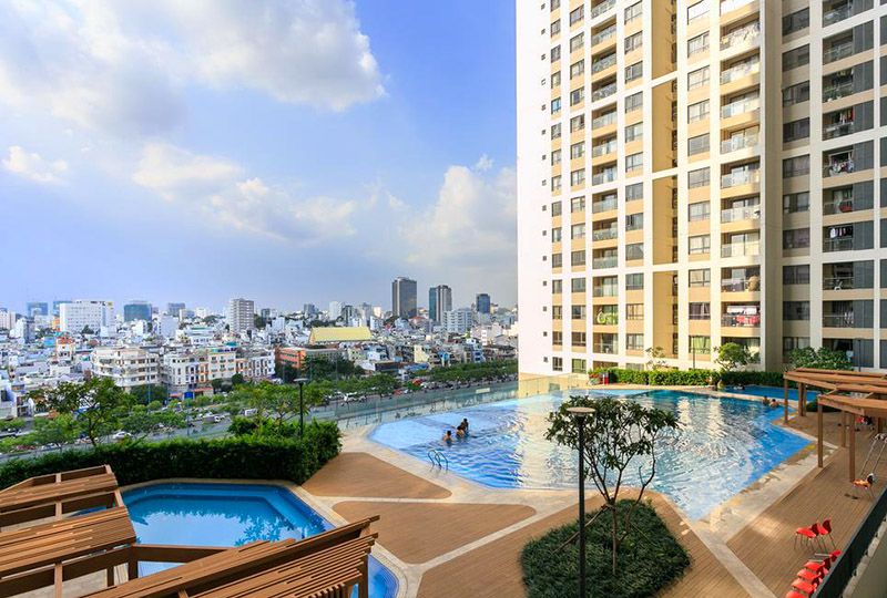 Nice apartment for lease in Ben Van Don street Gold View in district 4