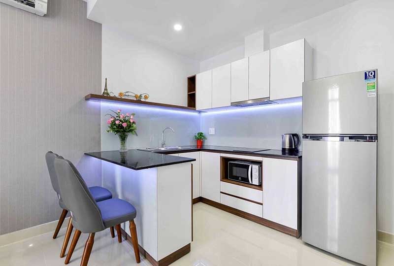 Brand new serviced apartment for lease in Binh Thanh Dist Saigon City