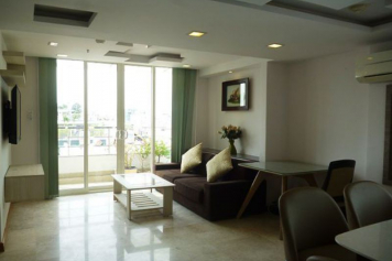 Bright serviced apartment for rent on Nam Ki Khoi Nghia street District 3