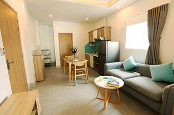 Bright serviced flat rental on Nguyen Ba Huan St, Thao Dien, District 2