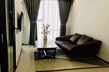 Cozy one bedroom apartment for rent in Saigon Pearl - Opal Tower