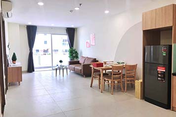 Cozy one bedroom serviced flat rental on Thao Dien Street 66 Thu Duc City
