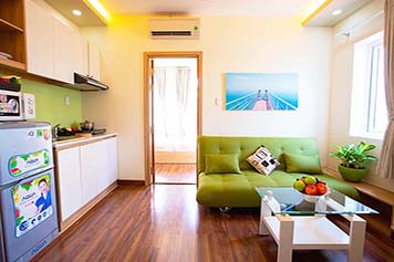 Dang Dung serviced apartment for rent in District 1 Ho Chi Minh City