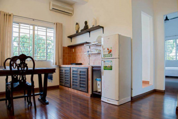French style serviced apartment for lease on Le Quy Don street district 3