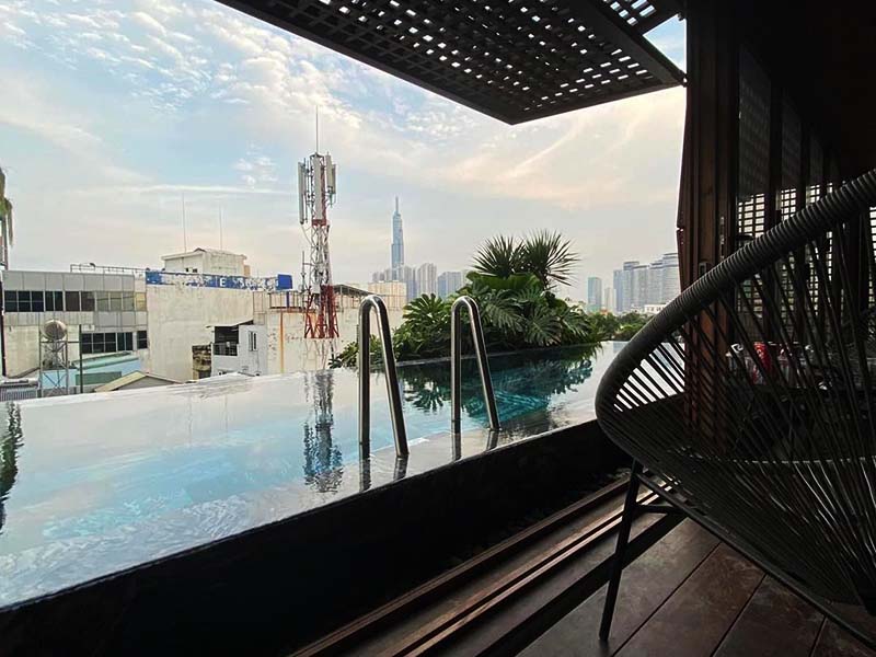 Industrial style apartment for rent in Binh Thanh District Saigon City Center 11