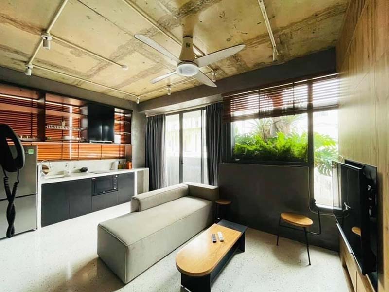 Industrial style apartment for rent in Binh Thanh District Saigon City Center 0