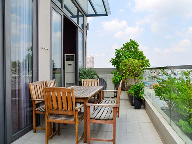 Luxury penthouse apartment for rent in Ho Bieu Chanh - Phu Nhuan Dist 18