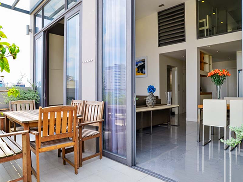 Luxury penthouse apartment for rent in Ho Bieu Chanh - Phu Nhuan Dist 35