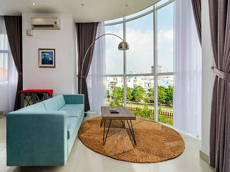 Luxury serviced apartment for rent in Truong Sa street Phu Nhuan District 19