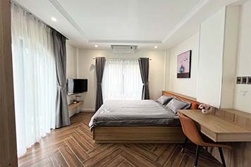 New serviced apartment for lease on Nguyen Cuu Van Street, Binh Thanh District.