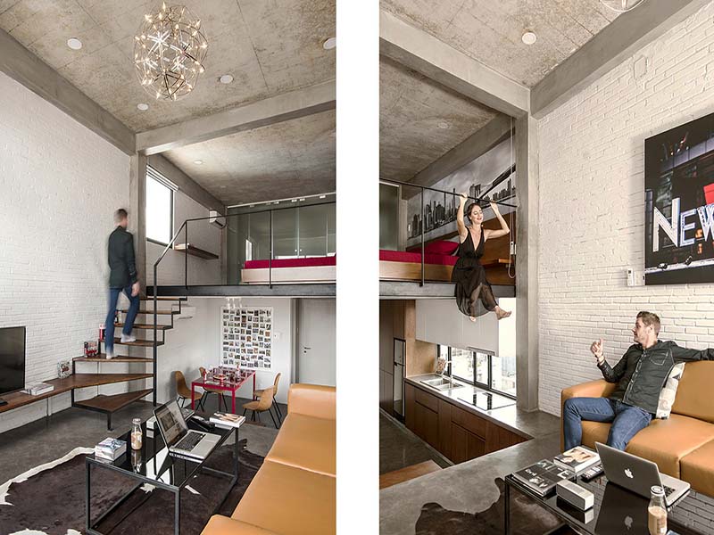 Newyork Loft style serviced apartment for lease on Nam Ki Khoi Nghia Street District 3 5