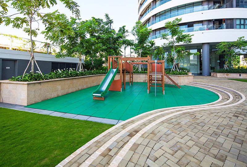Nice penthouse apartment for rent in City Garden Ngo Tat To street 15