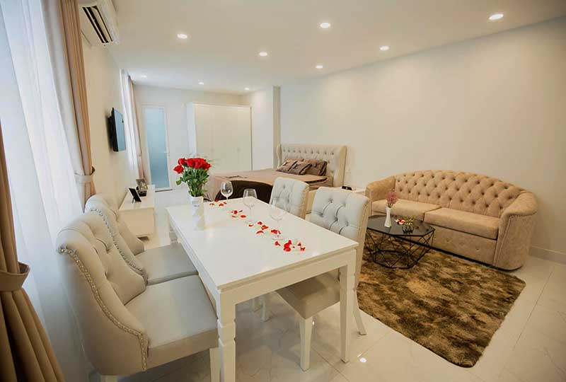 Nice serviced apartment for lease in Binh Thanh Dist Ho Chi Minh
