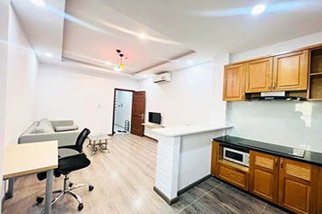 Nice serviced apartment leasing in Binh Thanh Dist, Bui Dinh Tuy St.
