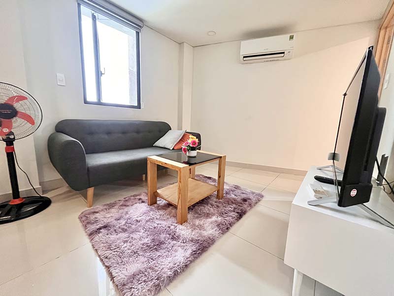 Nice serviced apartment leasing in Binh Thanh District Nguyen Ngoc Phuong Street 16
