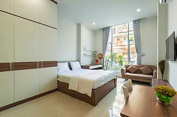 Nice serviced apartment leasing in District 1 Calmette Street