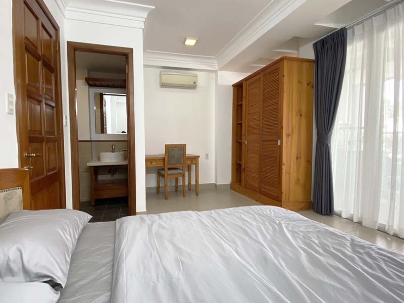 Nice serviced apartment renting in Binh Thanh District next to the Zoo 9